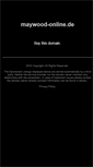 Mobile Screenshot of maywood-online.de